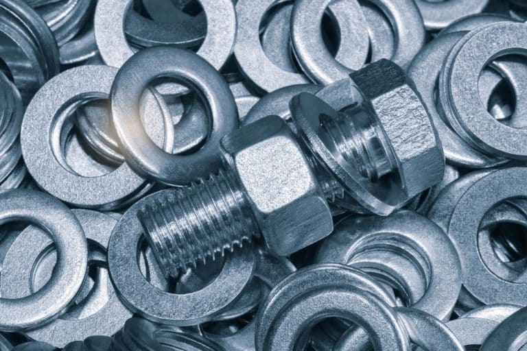 Bolt With Nut And Washer