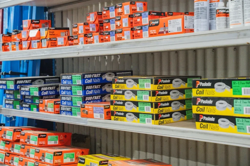 Collated nails and coil nails in stock at Select Fasteners Heatherbrae