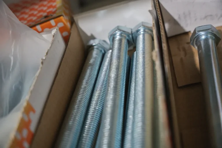 Long bolts in a box at Select Fasteners