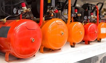 Air-compressor on the Store — Building Supplies in Cessnock, NSW