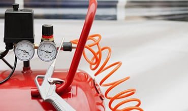 Closeup View of Air-compressor — Building Supplies in Newcastle, NSW