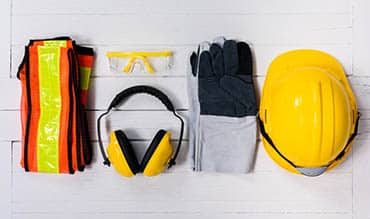 Folded Safety Gear — Building Supplies in Hunter Valley, NSW