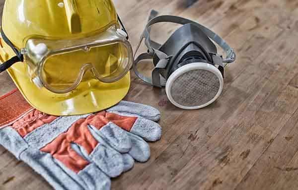 Helmet and Gloves — Building Supplies in Heatherbrae, NSW