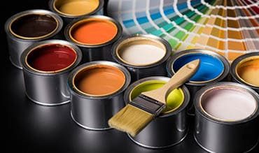 Various Type of Paint and Colour Palette — Building Supplies in Newcastle, NSW