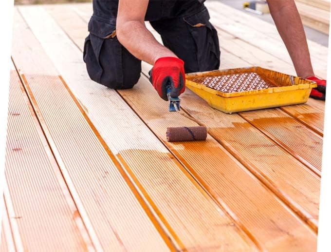 Varnishing the Wooden Floor — Building Supplies in Newcastle, NSW